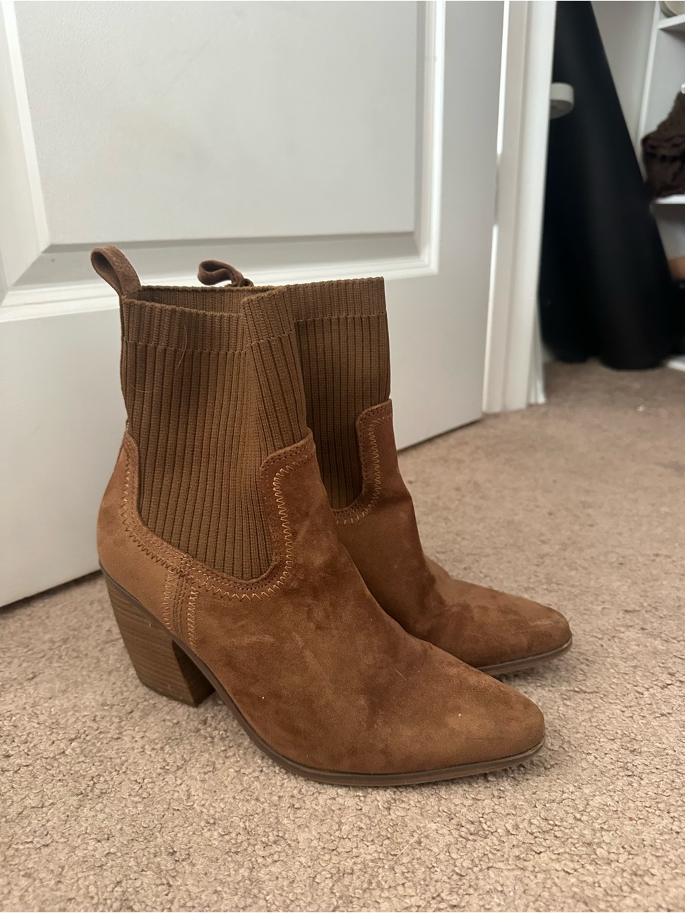 Brown boots